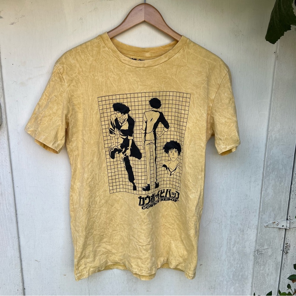 Cowboy Bebop ‘Spike’ Yellow T-Shirt Size Medium